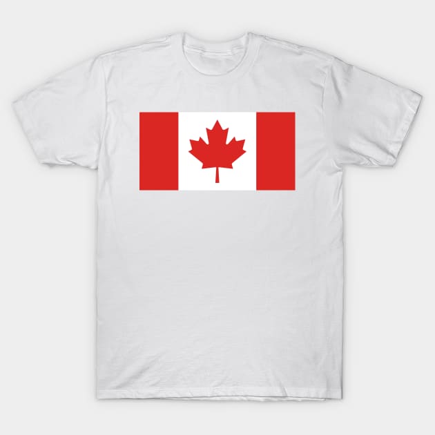 Flag of Canada T-Shirt by COUNTRY FLAGS